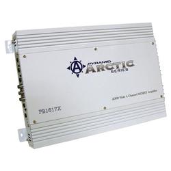 Pyramid PYRAMID ARCTIC PB1617X 4-Channel Car Amplifier - 4 Channel(s) - 2000W - 90dB SNR
