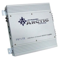 Pyramid PYRAMID ARCTIC PB717X 2-Channel Car Amplifier - 2 Channel(s) - 1000W - 90dB SNR