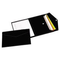 Cardinal Brands Inc. Padfolio, Slim-Line, 4-Pocket, Black (CRD60900)