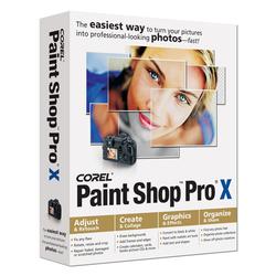COREL Paint Shop Pro X (Full Product, PC)