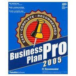 PALO ALTO SOFTWARE Palo Alto Business Plan Pro 2005 Standard Edition - Complete Product - Standard - 1 User - PC