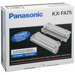 Panasonic Black Toner Cartridge - Black (KX-FA75)