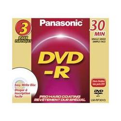 Panasonic DVD-R Media - 1.4GB - 3 Pack