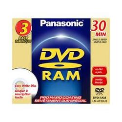 Panasonic DVD-RAM Media - 1.4GB - 3 Pack