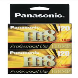 Panasonic Hi8 Videocassette - Hi8 - 120Minute