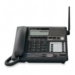 PANASONIC - CE Panasonic KX-TG4500B Corded/Cordless Telephone - 4 x Phone Line(s) - Black