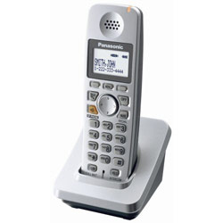 PANASONIC - CE Panasonic KX-TGA600S Cordless Accessory Handset - Silver