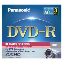 Panasonic LM-RF60V3 8cm Write-Once DVD-R for Camcorders