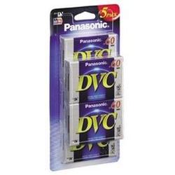 Panasonic Mini DV Cassette - MiniDV - 0.25 - 60Minute - SP (AYDVM60EJ5)