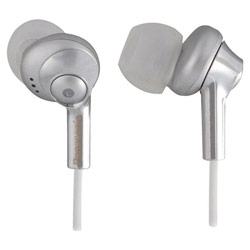 Panasonic RP-HJE300 Compact Stereo Earphone - - Stereo - Silver