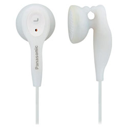 Panasonic RP-HV21-W Stereo Earphone - - White