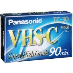 Panasonic Super High Grade VHS-C Videocassette - VHS-C - 0.5 - 30Minute - SP (NV-TC30AH-C)