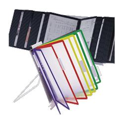 Duarable Office Products Corp. Panels, Refill, Letter-Size, Set of 5, Assorted (DBL554800)