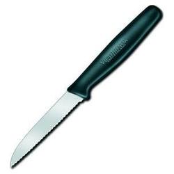 Victorinox Paring, Wavy, Sheep's Foot, Small, Black Nylon, 3.25 In.