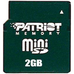 Patriot Memory 2GB mini SD Secure Digital Card