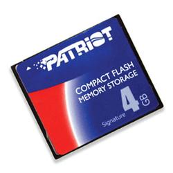 Patriot Memory 4GB CompactFlash Card - 50x - 4 GB