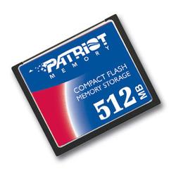Patriot Memory 512MB CompactFlash Card - 512 MB