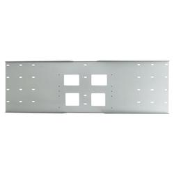 Peerless 24 Triple Stud Wall Plate - Steel - 200 lb