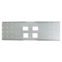 Peerless 24 Triple Stud Wall Plate - Steel - 200 lb