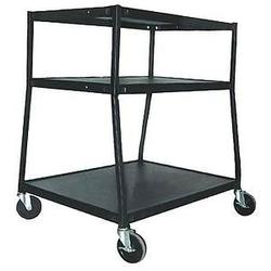 PEERLESS INDUSTRIES Peerless JCT-WB44 Wide Body TV Cart - Steel - Black