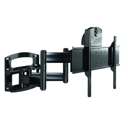 Peerless PLAV70-UNLP-GB - Articulating Dual Wall Arm with Vertical Adjustment for 42 - 60 Plasma and LCD Screens - Piano Black