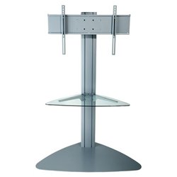 Peerless SGLS01 TV Stand - Glass - Silver
