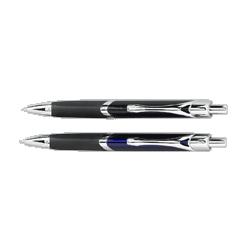 Integra Pen, Ballpoint, Retractable, .7mm, Black Barrel, Black Ink (ITA30090)