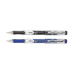Integra Pen, Gel, Water-Resistant, .5mm, Clear Barrel/Black Ink (ITA30075)