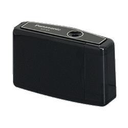 Panasonic Pencil Sharpener,Battery Powered,5-3/8 x1-3/4 x3-1/4 ,Black (PCEKP4ABK)