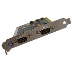 PERLE SYSTEMS Perle UltraPort 2 Universal Multiport Serial Adapter - - 2 x DB-9 Male RS-232 Serial) - Half-length Plug-in Card