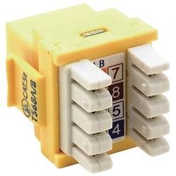 Petra CAT-5E Keystone Jack - Network Connector - RJ-45, 110 (PET11-0909)