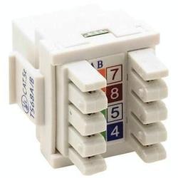 Petra CAT-5E Keystone Jack - Network Connector - RJ-45, 110 (PET11-0911)