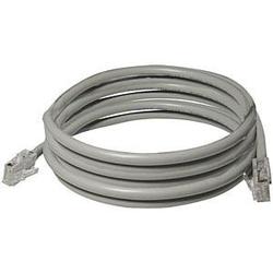 Petra Cat. 5E UTP Patch Cable - 1 x RJ-45 - 1 x RJ-45 - 25ft - Gray