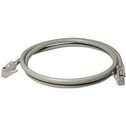 Petra Cat. 5E UTP Patch Cable - 1 x RJ-45 - 1 x RJ-45 - 3ft - Gray