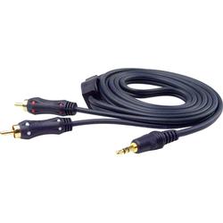 Phoenix Gold Bronze 300 Series Audio Cable - 1 x Mini-phone - 2 x RCA - 5ft