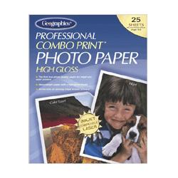 Geographics Photo Paper,Inkjet/Color,9 ml,8-1/2 x11 ,100/Pack,Bright White (GEO46071)