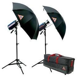 PhotoFlex Photoflex SKSF650243B StarFlash 650 Gemini Umbrella Kit with Bag