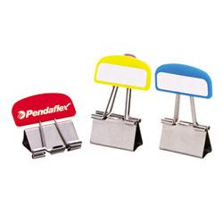Esselte Pendaflex Corp. PileSmart™ Binder Label Clip, 1/4 Clip, Primary Colors (ESS51054)