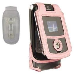 Wireless Emporium, Inc. Pink Sporty Case for MOTOROLA V3i Razr