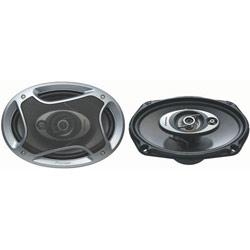 PIONEER ELEC (CAR) Pioneer TS-A6962R 6 x 9 3-Way Speaker with 250 Watts Max. Power