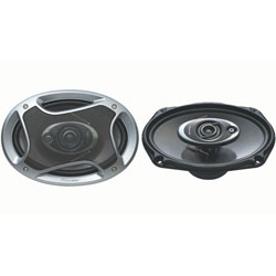 PIONEER ELEC (CAR) Pioneer TS-A6972R 6 x 9 3-Way Speaker with 300 Watts Max. Power