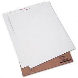 Universal Office Products Plain White Perforated Easel Pads, 27 x 34, Two 50-Sheet Pads/Carton (UNV35600)