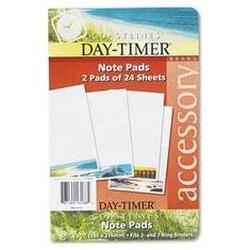 Daytimer/Acco Brands Inc. Planner Refill, Coastlines® Note Pads, 5-1/2 x 8-1/2, 2 Pads, 24 Sheets Each (DTM13188)