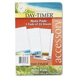 Daytimer/Acco Brands Inc. Planner Refill, Coastlines® Note Pads, 5-1/2 x 8-1/2, 2 Pads, 24 Sheets Each (DTM13188)