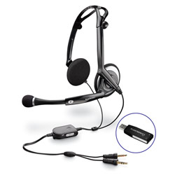 PLANTRONICS INC Plantronics .Audio DSP-400 Foldable Stereo Headset - Over-the-head