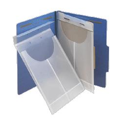 Smead Manufacturing Co. Pocket, Expanding,F/ Lgl/Ltr Folder,3/4 Exp,48/Pack,Clear (SMD68192)