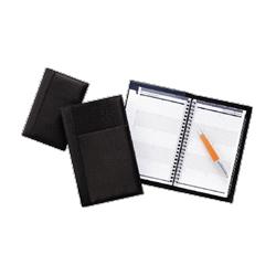 Mead Westvaco Pocket Telephone/Address Book, 30 Entries per Letter Tab,Black (MEA33704)