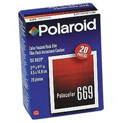 Polaroid Type 669 Film - Instant Color Film Sheet (623960)