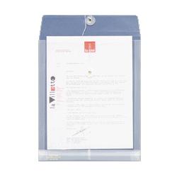 Globe Weis/Cardinal Brands Inc. Poly Envelope, Side-Opening, 1 Exp, Letter-Size, Clear (GLW84181)