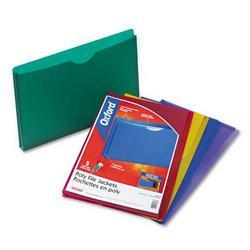 Esselte Pendaflex Corp. Poly File Jackets, Legal Size, 1 Expansion, Assorted Colors, 5 per Pack (ESS50993)